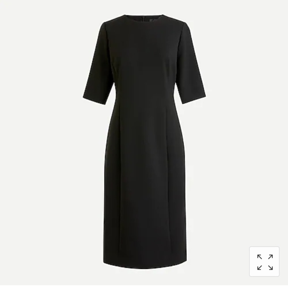 J. CREW Elbow-Sleeve Sheath Dress NWT